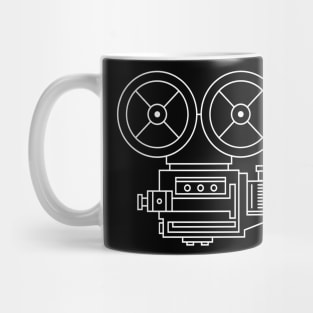 Vintage Film Camera | Director Filmmaker Graphic Mug